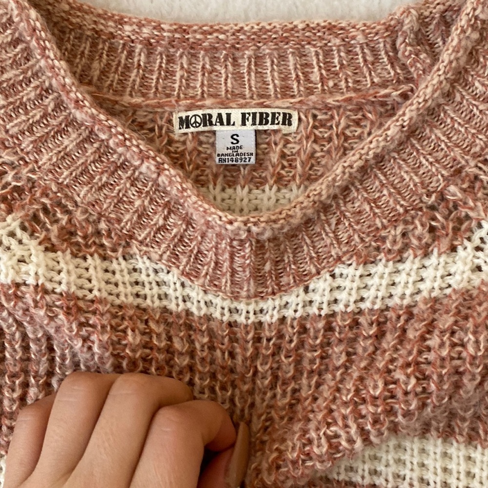 color: pink brand: moral fiber size: s